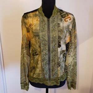 Sheer Embellished Top